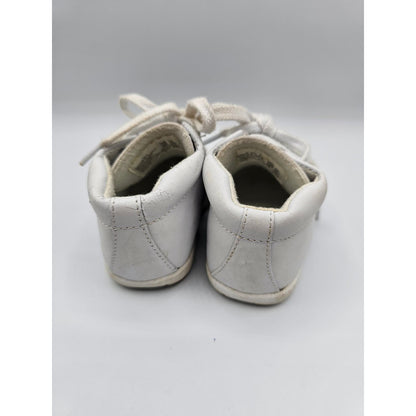 Vintage Teeny Toes Baby Sz 3W Lace Up Tennis Shoes White