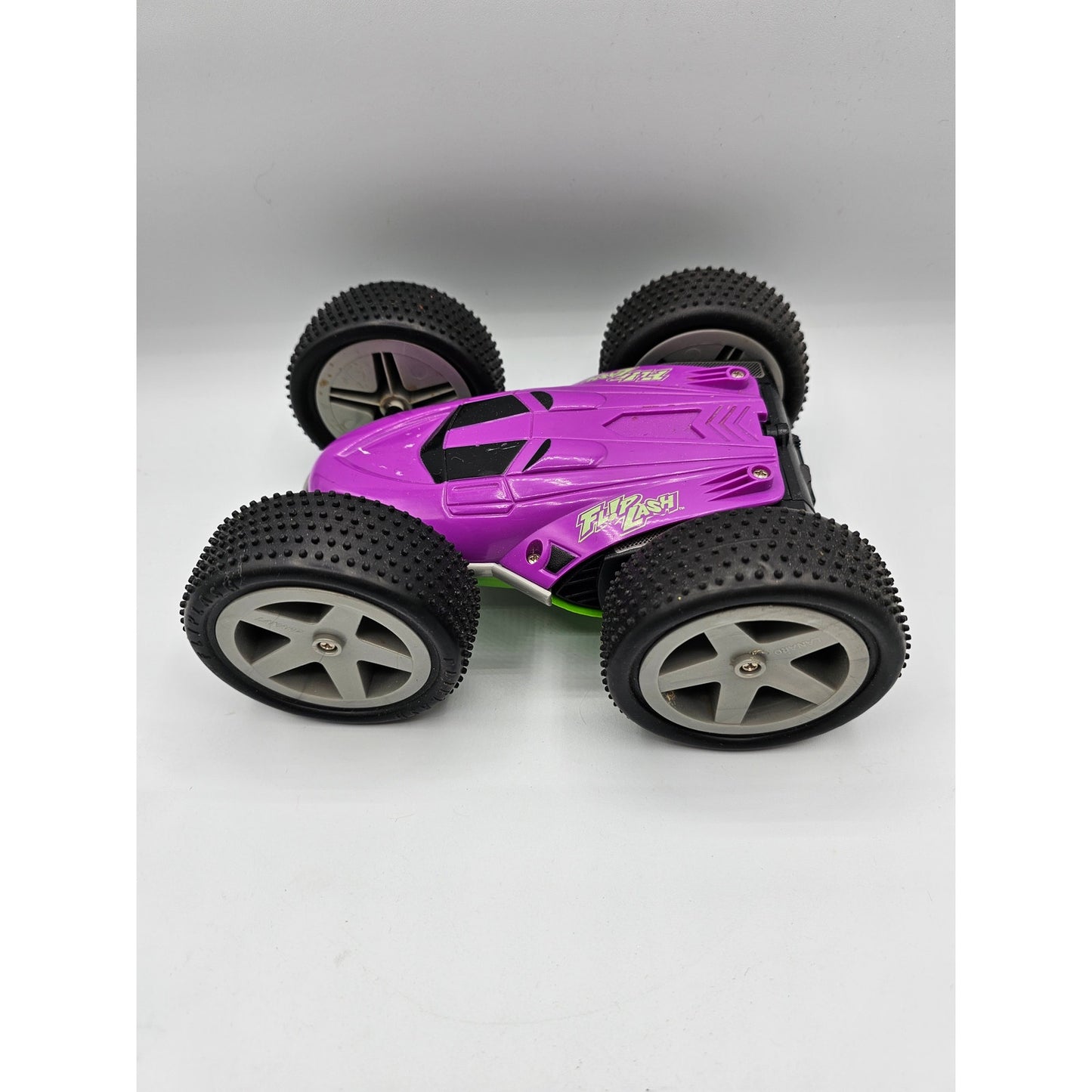 Lanard Flip Lash Car Revesible Toy Car Model 8009 Green Purple Working