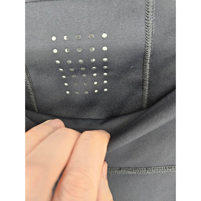 Gymshark Womens Sz S Full Length Compression Leggings Black w/ Side Pockets