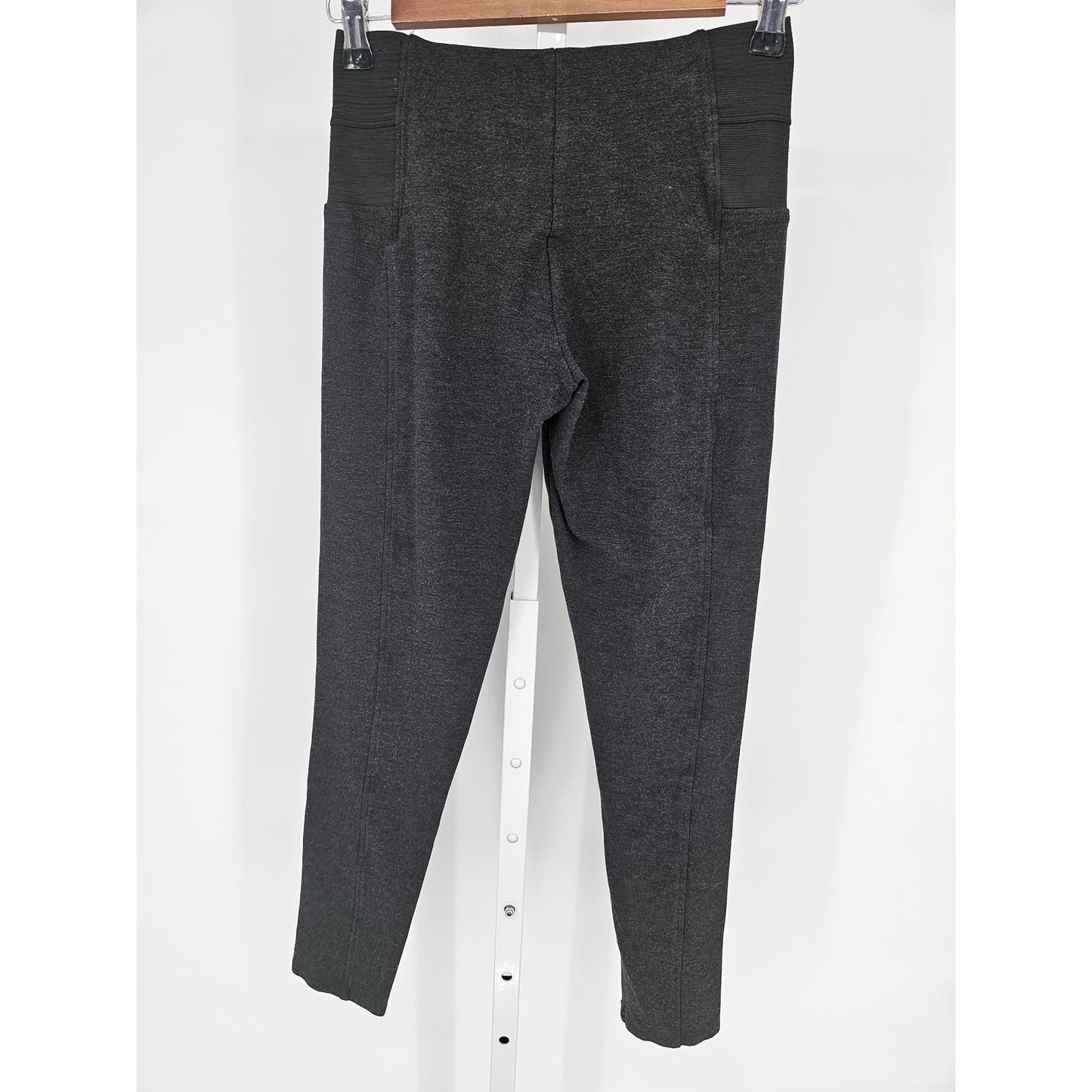 Altar'd State Womens Sz S Pull On Career Pants Leggings Charcoal Gray