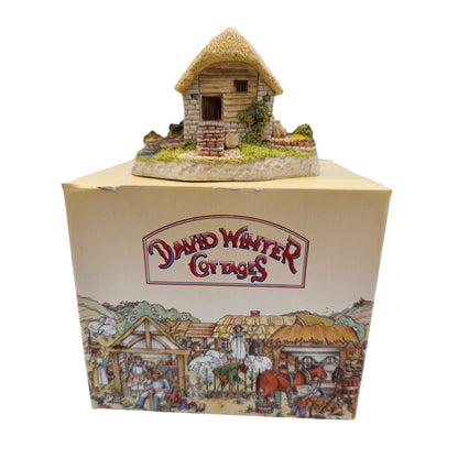 Vintage David Winter Cottages Irish Water Mill 1991 In Box