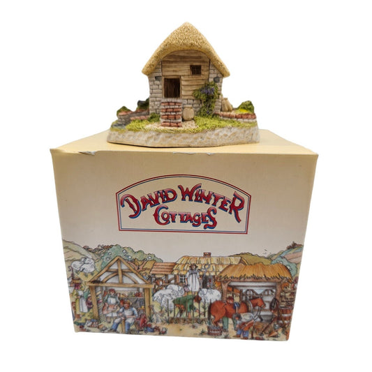 Vintage David Winter Cottages Irish Water Mill 1991 In Box