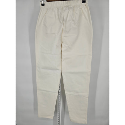 Vintage 1990s American Sweetheart Womens Sz S Pull On High Waist Pants White