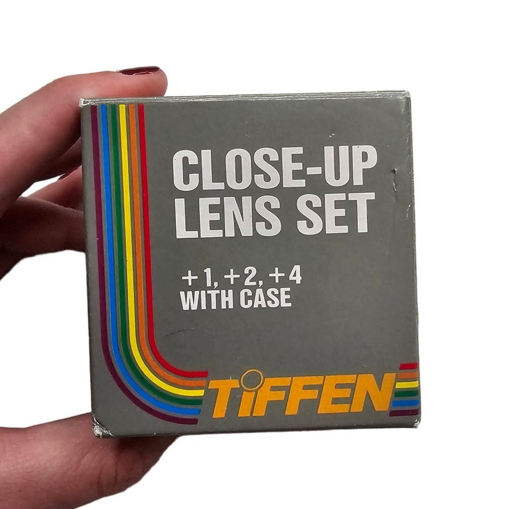 Tiffen Close-Up Lens Set 58mm +1, +2, +4 in Original Box
