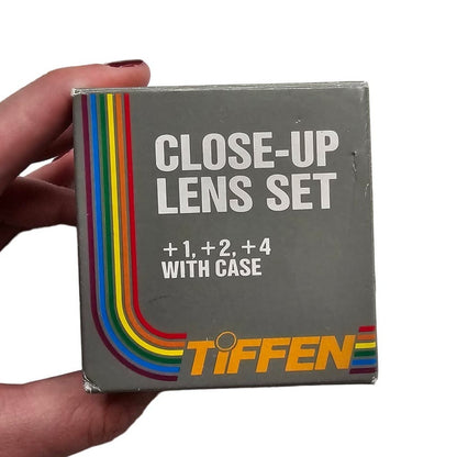 Tiffen Close-Up Lens Set 58mm +1, +2, +4 in Original Box