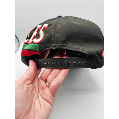 Vintage John Force The Untouchables Rare Castrol Baseball Hat Embroidered