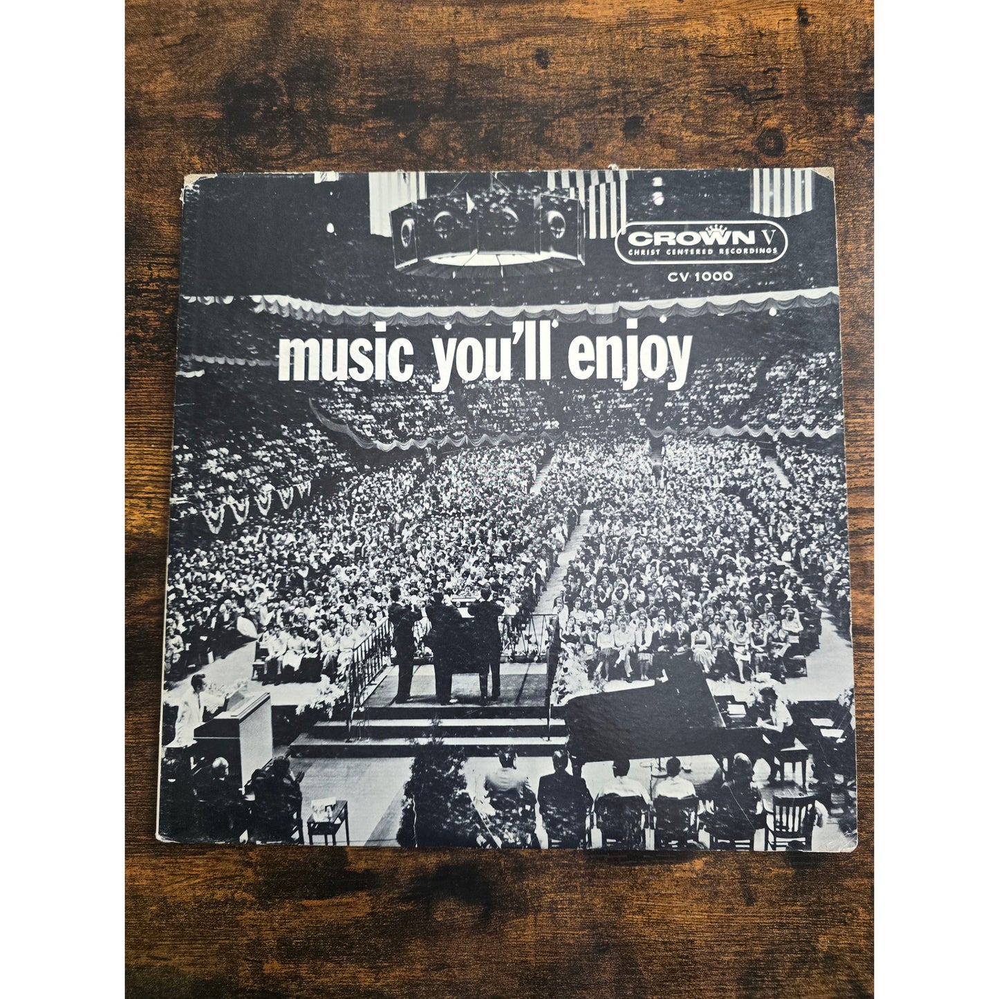 Music You'll Enjoy Crown V Christ Centered Recordings LP CV-1000