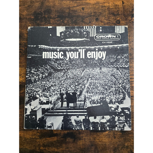 Music You'll Enjoy Crown V Christ Centered Recordings LP CV-1000