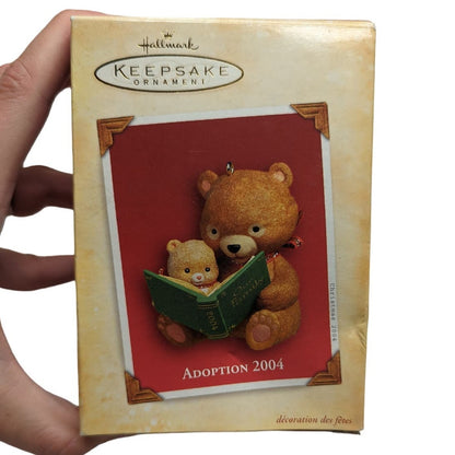 Hallmark Keepsake Christmas Ornament 2004 Adoption Baby Bear