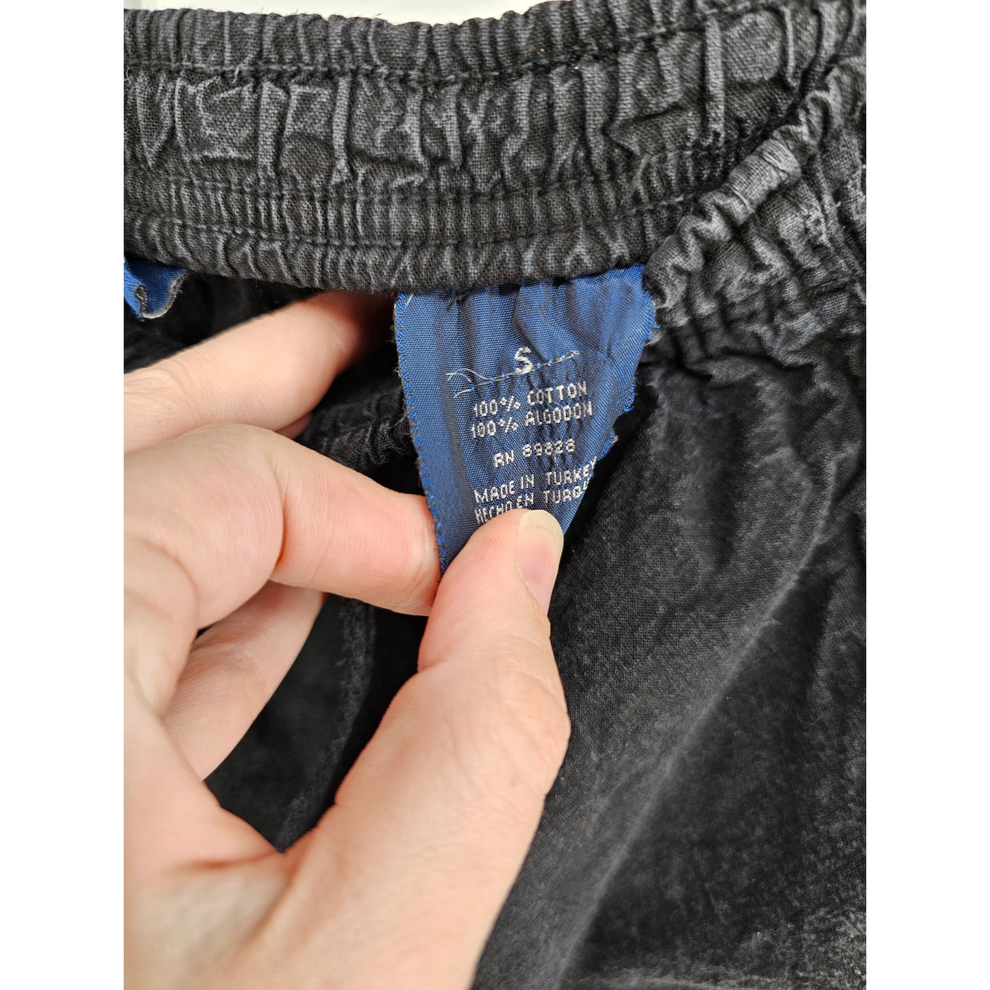 Vintage Gloria Vanderbilt Casuals Womens Sz S 100% Cotton Pull On Shorts Black