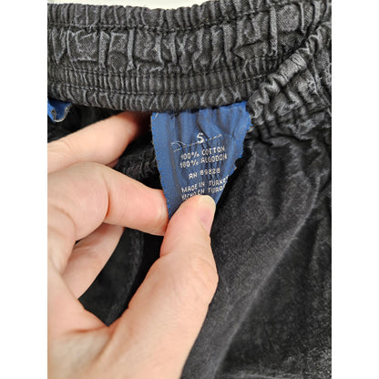 Vintage Gloria Vanderbilt Casuals Womens Sz S 100% Cotton Pull On Shorts Black