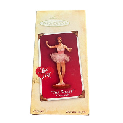 Hallmark Keepsake Ornament I Love Lucy the Ballet Clip On Vintage
