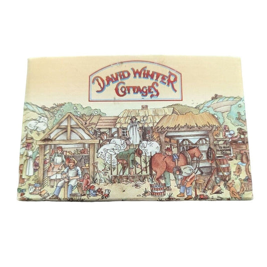 VINTAGE DAVID WINTER "IVY COTTAGES" HANDPAINTED MADE IN ENGLAND HOUSE FIGURINE