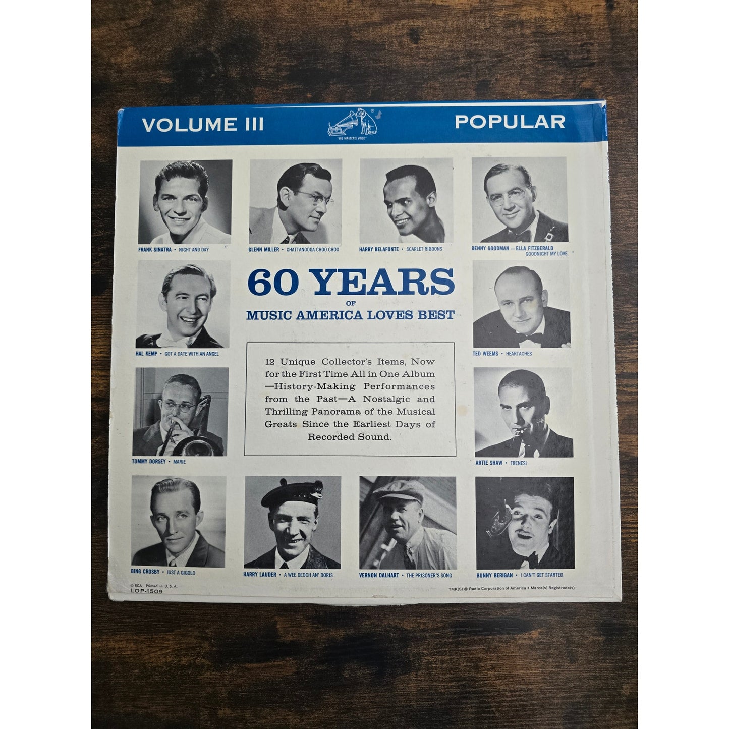 60 Years of Music America Loves Best Various Artists LOP-1509 RCA Victor