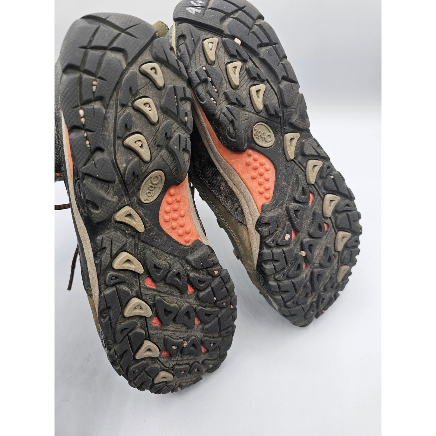 Oboz Juniper Women Low Running Trekking Hiking Trail Shoes Size 7.5 Green