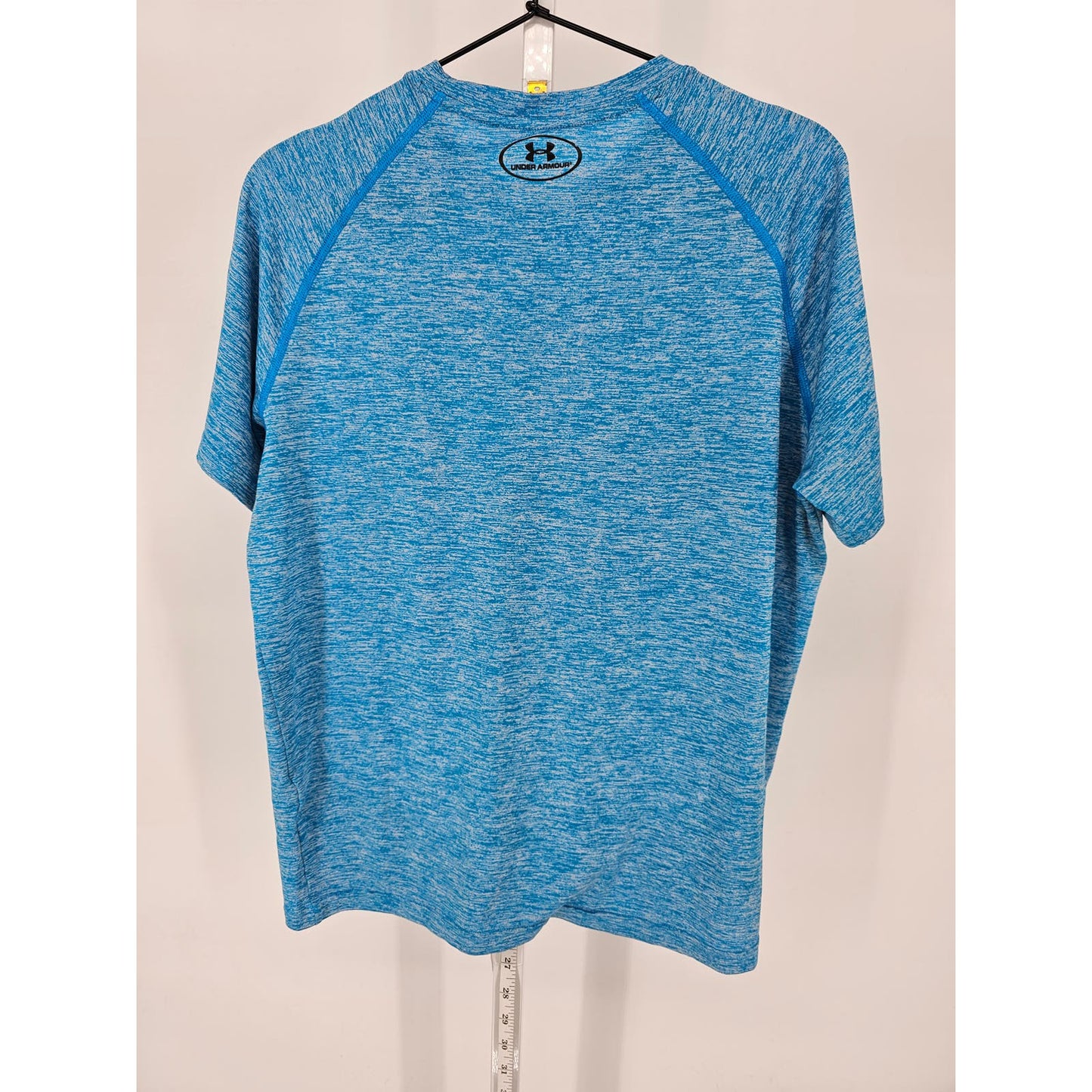 Under Armour Mens Sz M Short Sleeve Loose Fit Athletic T Shirt Bright Blue