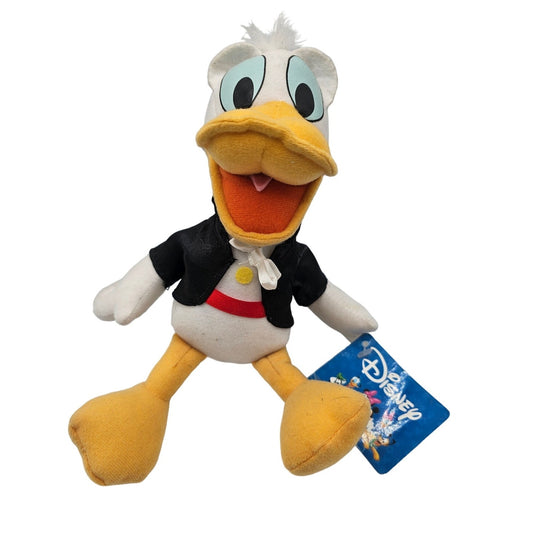 Disney Toy Factory Plush Stuffed Animal Donald Duck Tuxedo with Tags