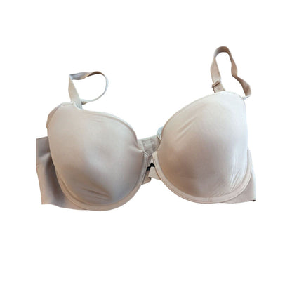 Warners Womens Sz 38C Beautiful Benefits T Shirt Bra Light Beige