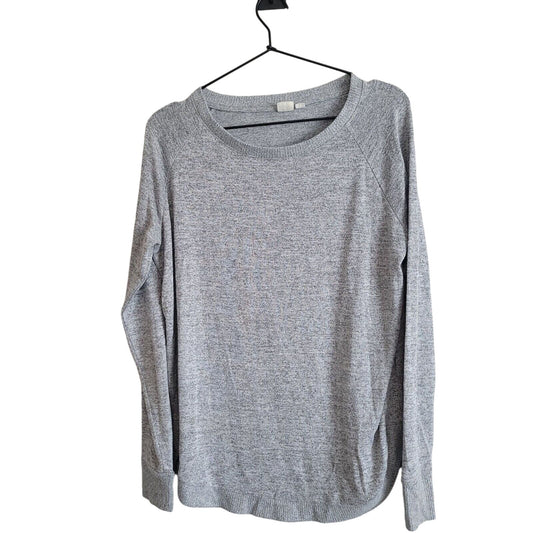 GAP Womens Sz XS Lightweight Sweatshirt Light Gray