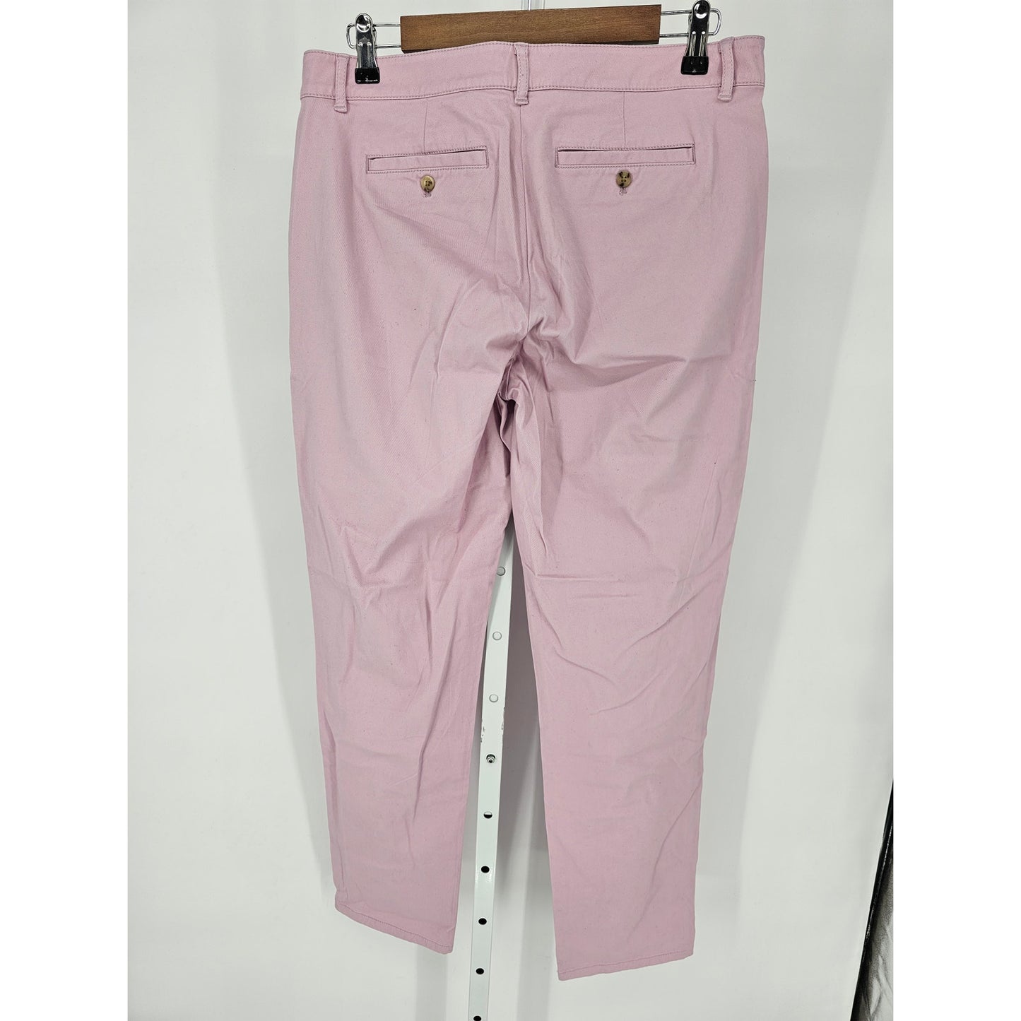 J Jill Womens Sz 10 Slim Leg Cotton Blend Pants Light Purple Pastel