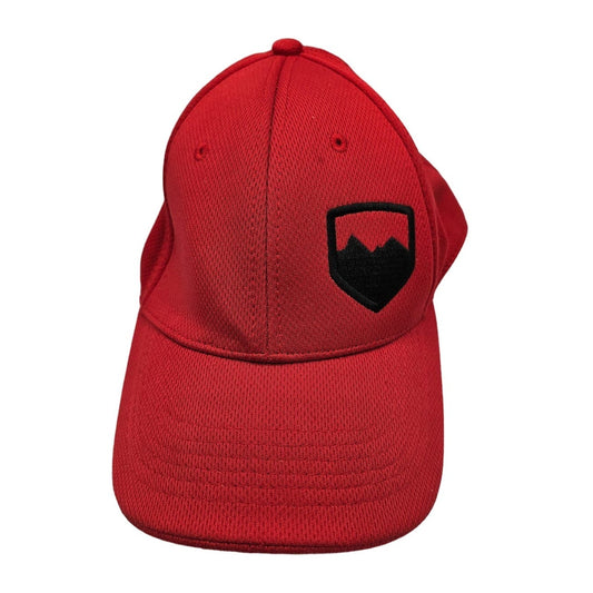 Teraflex Premium Fitted Baseball Hat Cap Black and Red