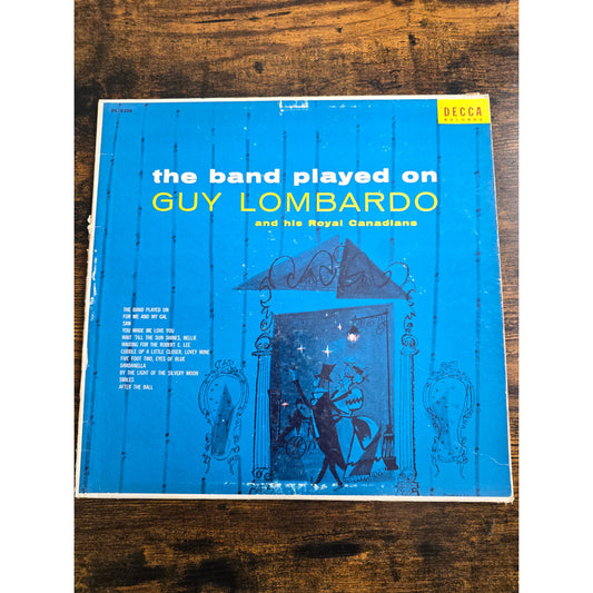 Vintage Guy Lombardo and his Royal Canadians The Band Played on Decca DL 8208