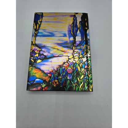 Flame Tree Pocket Notebook Tiffany Cypress and Lillies Foiled Journal