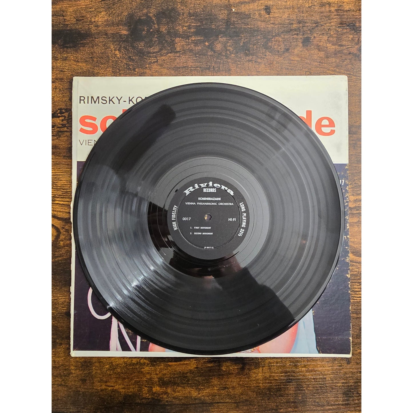 Scheherazade Vienna Philharmonic Rimsky Korsakov R-0017 Rare Cover