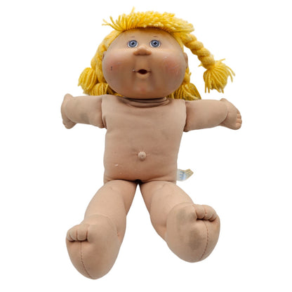 Cabbage Patch Girl Doll Play Around Blonde Girl Blue Eyes PA-10