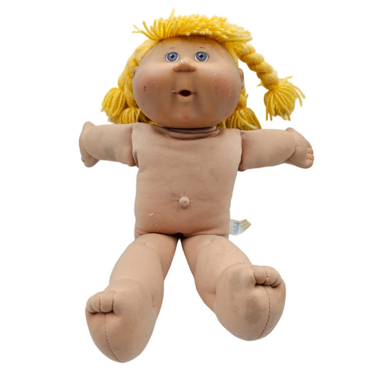 Cabbage Patch Girl Doll Play Around Blonde Girl Blue Eyes PA-10