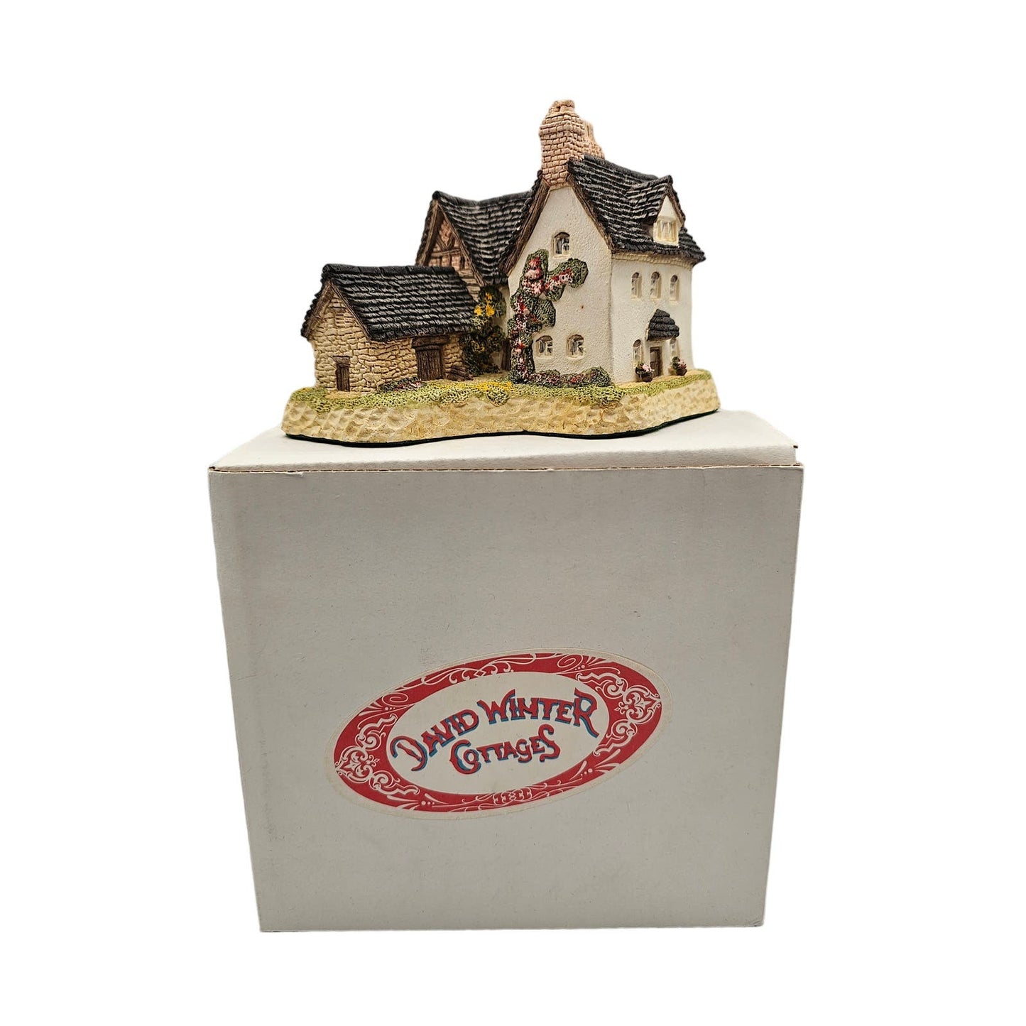 BENBOW’S FARMHOUSE - by David Winter 1987 with box Hand Made Hand Painted