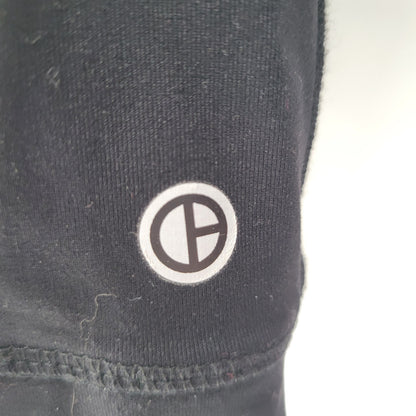 Cutter & Buck Womens Sz M Full Zip Athletic Jacket Solid Black Fitted