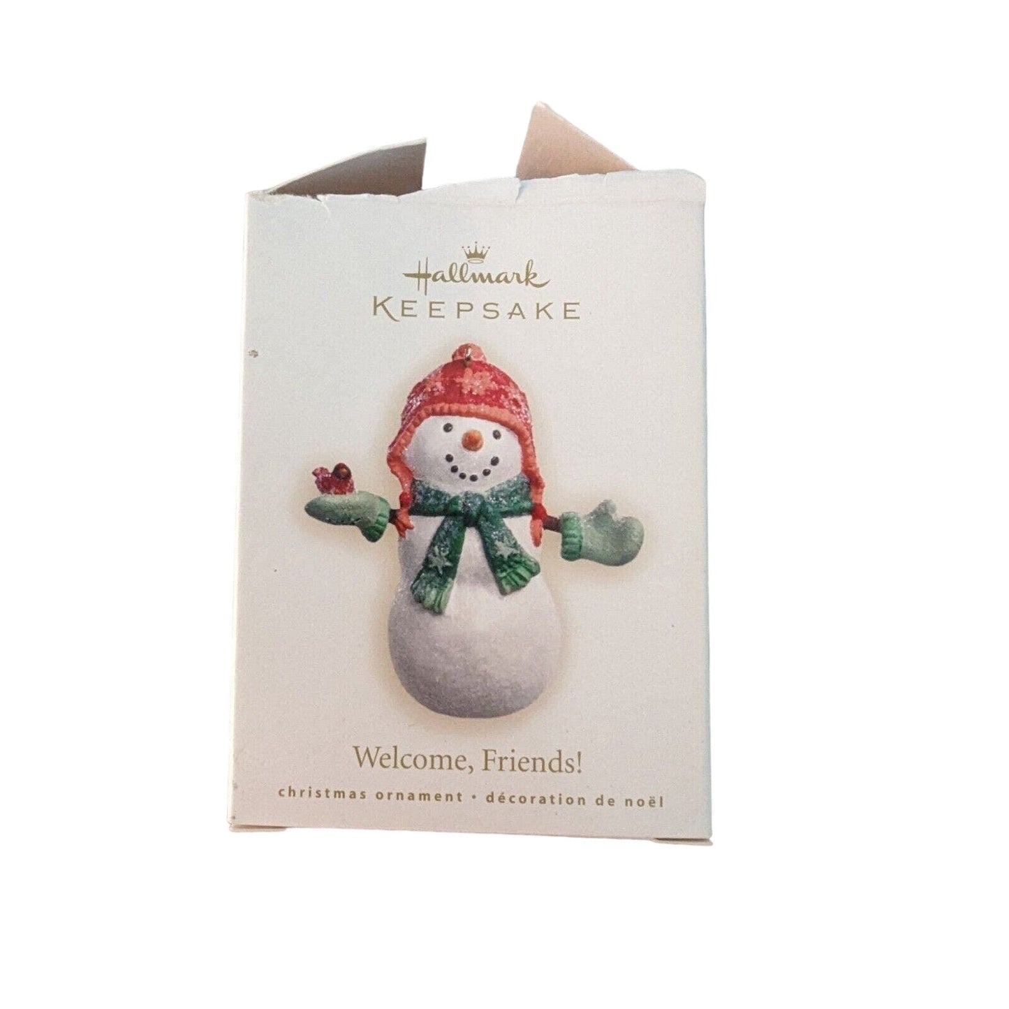 Hallmark Keepsake Ornament Welcome Friends Snowman 2007