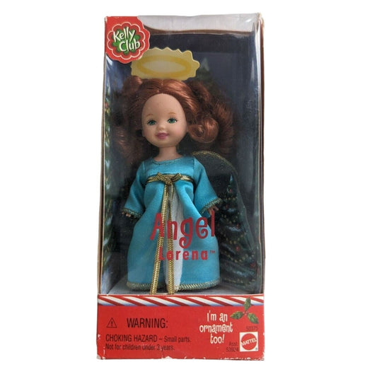 Vintage Barbie Kelly & Friends Angel Lorena Christmas Ornament Doll