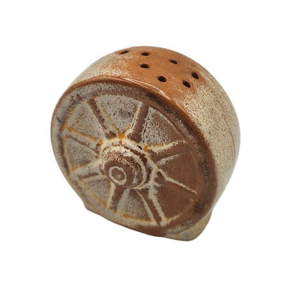 Frankoma Wagon Wheel Salt or Pepper Shaker Pottery Mid Century