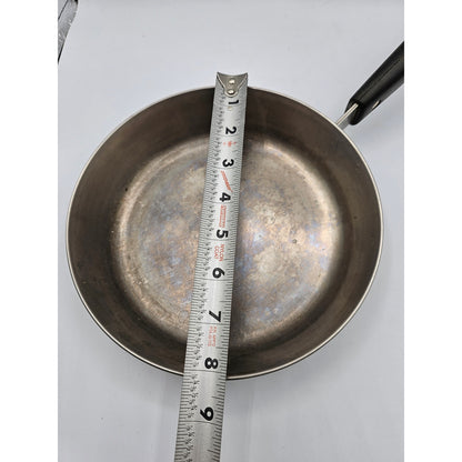 Vintage Revere Ware Skillet Fry Pan Pre 1968 Copper Clad Stainless Steel 8 in