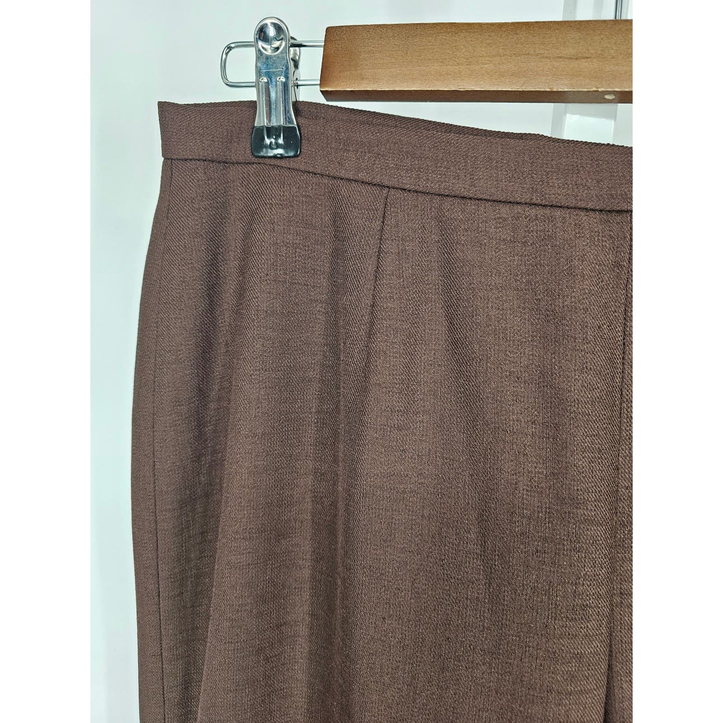 Collections for Le Suit Womens Sz 6 Straight Leg Dress Pants Brown NEW