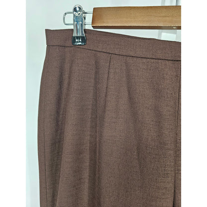 Collections for Le Suit Womens Sz 6 Straight Leg Dress Pants Brown NEW