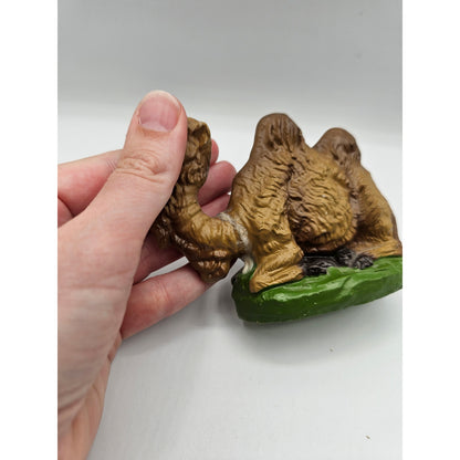 Vintage 1960s Paper Mache Christmas Nativity Figure Camel Animal Fontanini