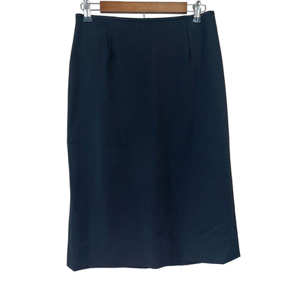 Spencer Tylar Womens Sz 10P Petite Knee Length Skirt Black