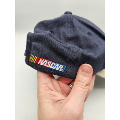 VTG 90s NOS Mark Martin #6 NASCAR Roush Racing Splash Blue Cap Hat SnapBack