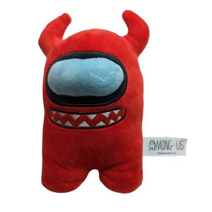 Among Us Red Devil Stuffed Animal Plush Rare