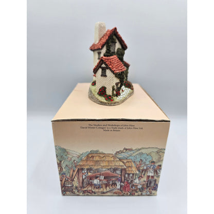 Vintage David Winter Cottages 1982 Ivy Cottage In Box
