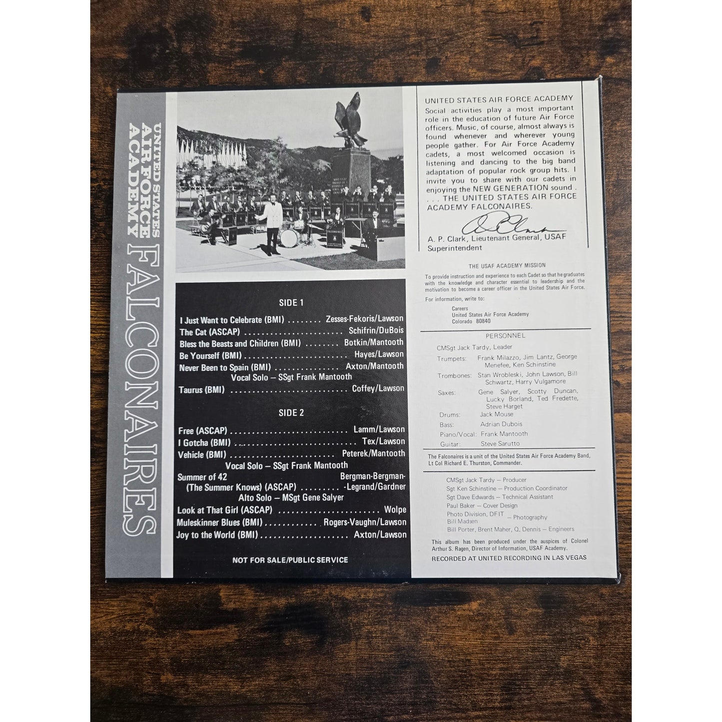 United States Air force Academy Falconaires United Recording 71525