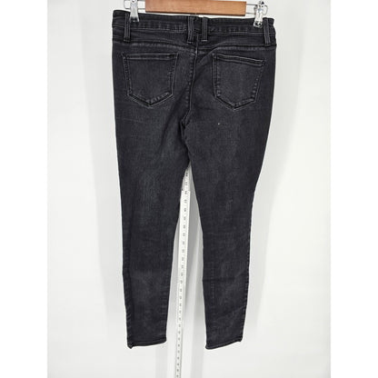 No Boundaries Juniors Sz 9 High Waist Ultra Skinny Jeans Black