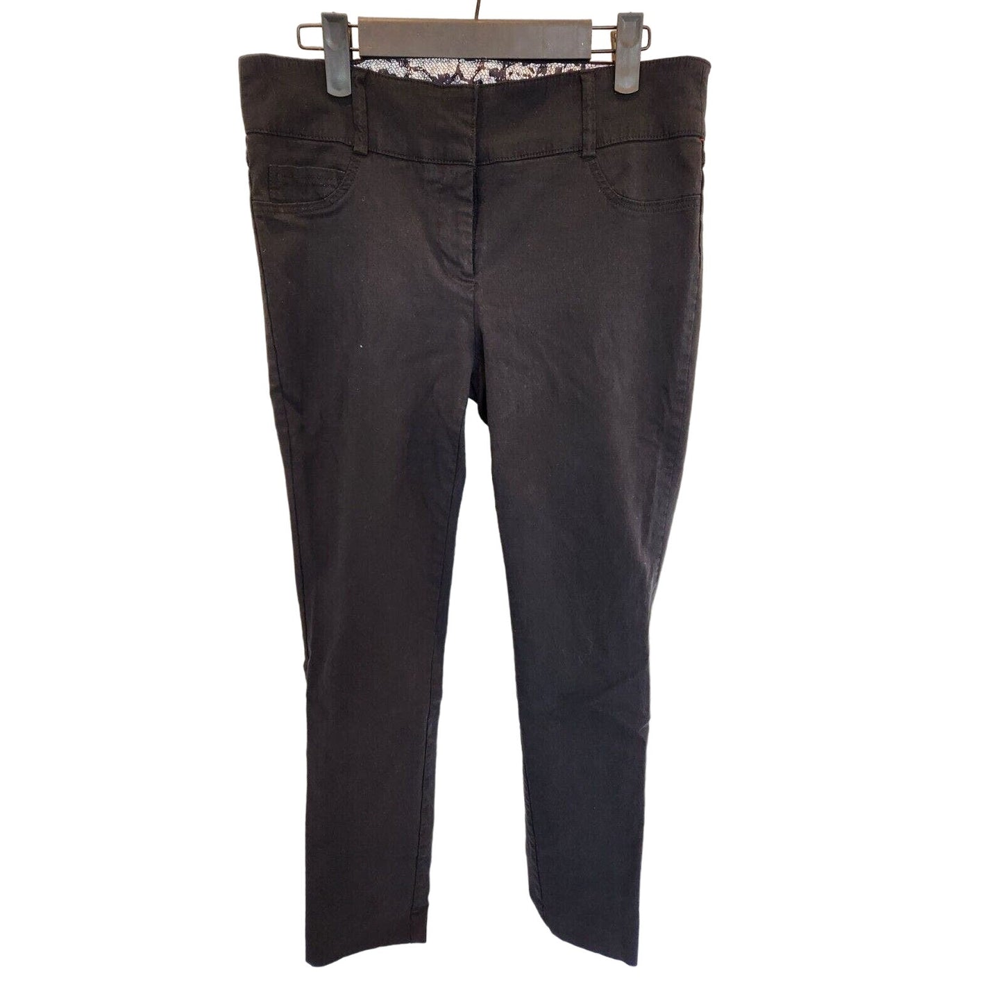 Maurices Womens Sz 10 Skinny Classic Career Pants Black