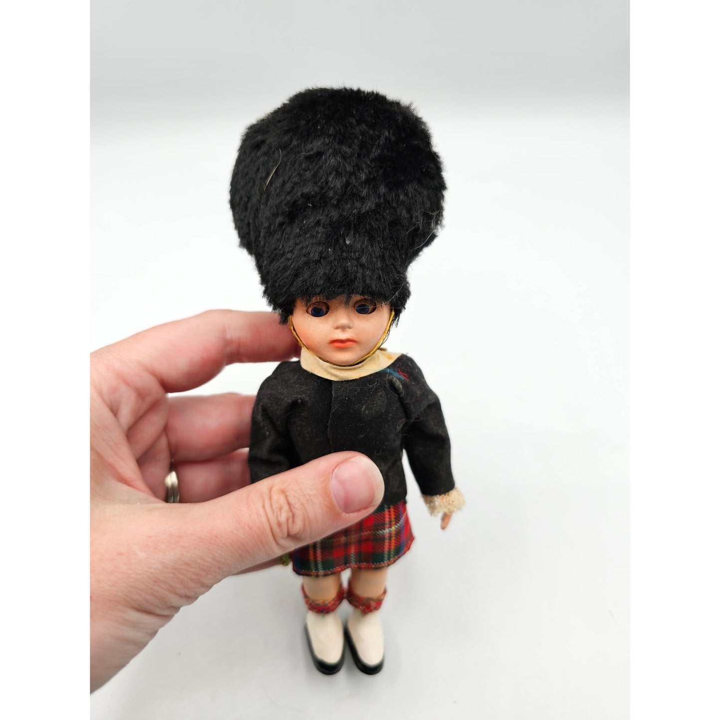 Vintage Scottish Scotland 7" Boy Doll Traditional costume Made in England