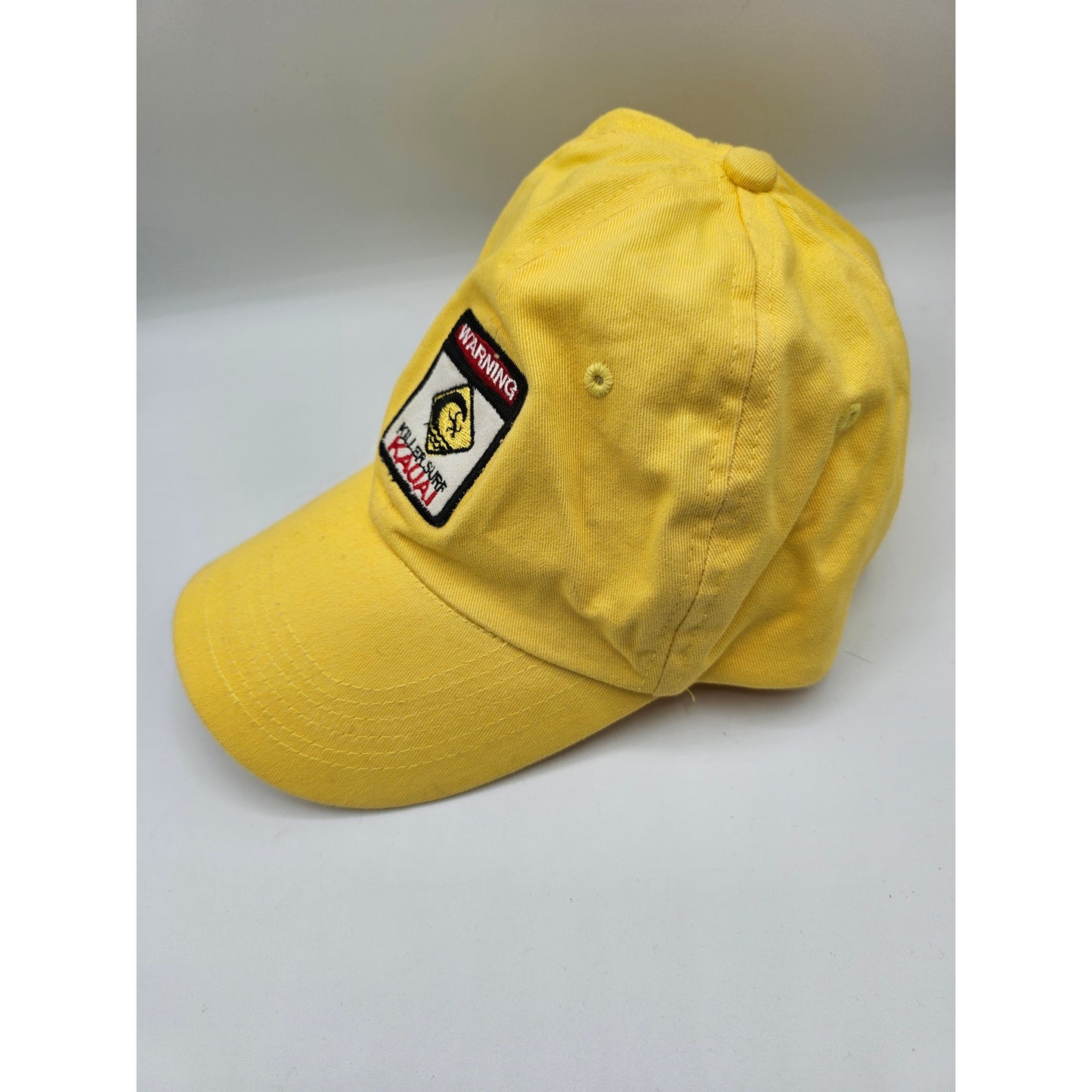 Diamond Head Wear Womens Strapback Dad Hat Yellow Killer Surf Hawaii Kauai