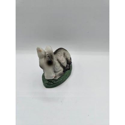 Vintage 1960s Paper Mache Christmas Nativity Figure Donkey Animal Fontanini