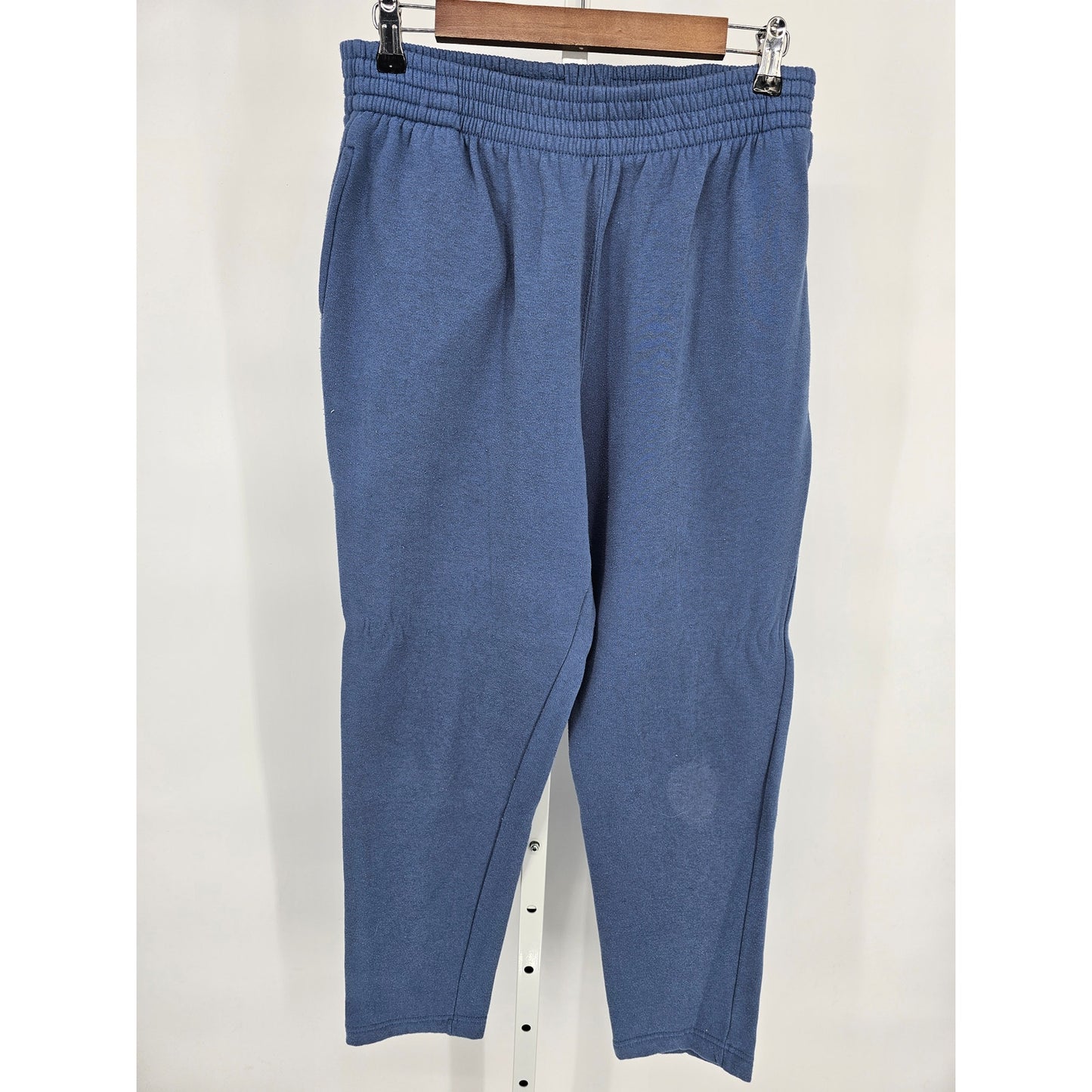 Vintage Pacer Womens Sz S Jogger Sweatpants Pants Cotton High Waist Lght Blue